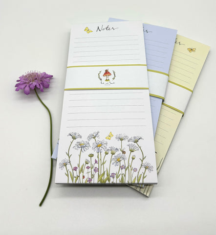 Notepad - Daises to do list Daises