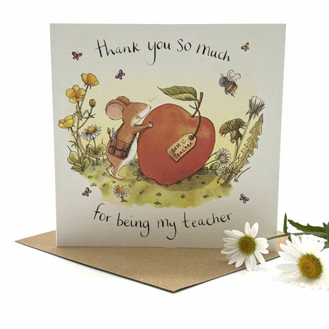 Thank You Card - Best Teacher
