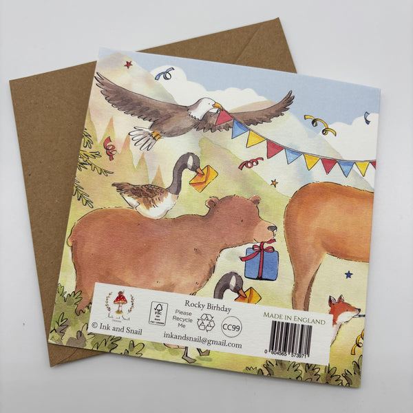 Birthday Card - Rocky