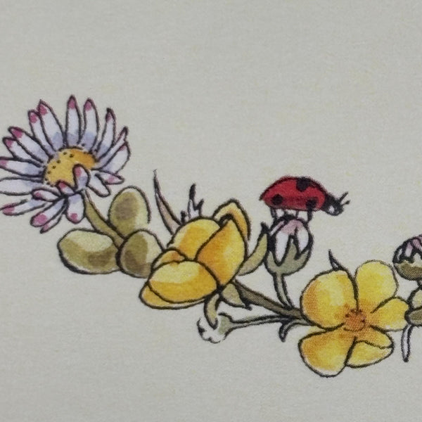 50th Anniversary Card - Wildflowers