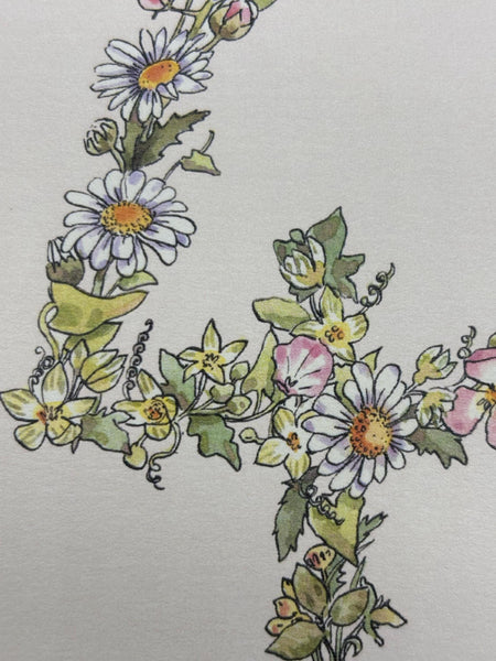 40th Anniversary Card - Wildflowers