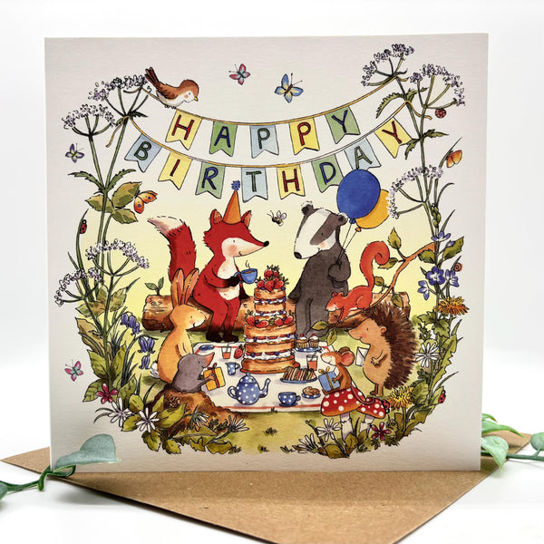 Birthday Card - Birthday Picnic