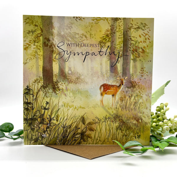 Sympathy Card - Sympathy Deer