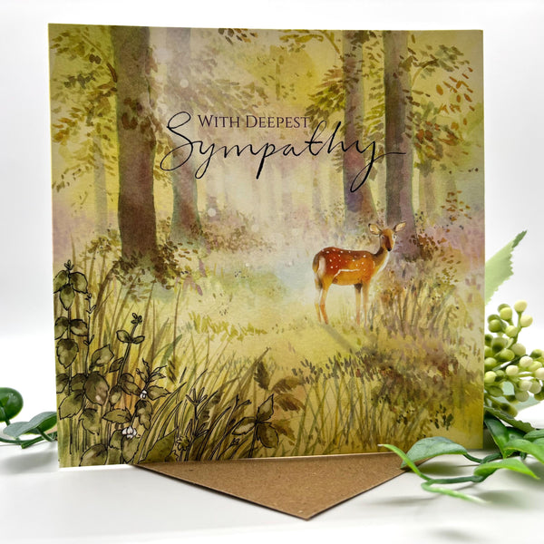 Sympathy Card - Sympathy Deer