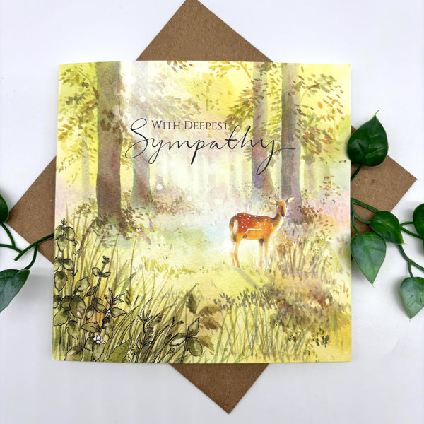 Sympathy Card - Sympathy Deer