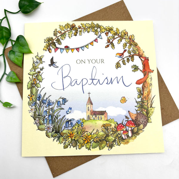 Baptism Card - Wildlife Baptism