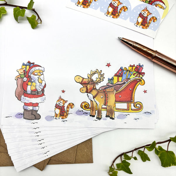 Writing Set - Father Christmas