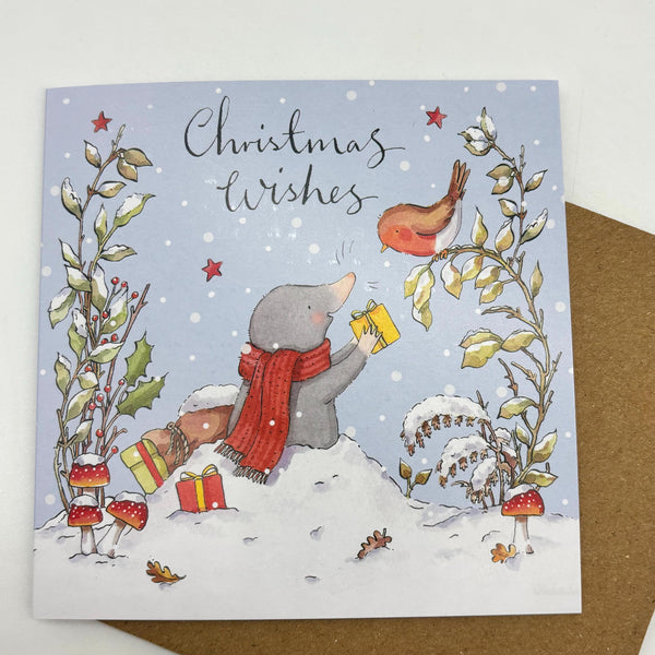 Christmas Mole - Pack of 5 Christmas Cards