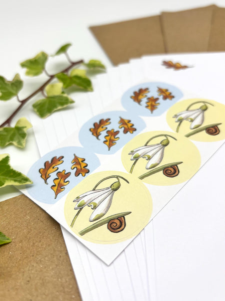 Writing Set - Winter Hedgehog