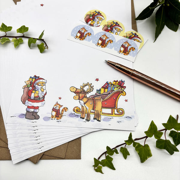 Writing Set - Father Christmas