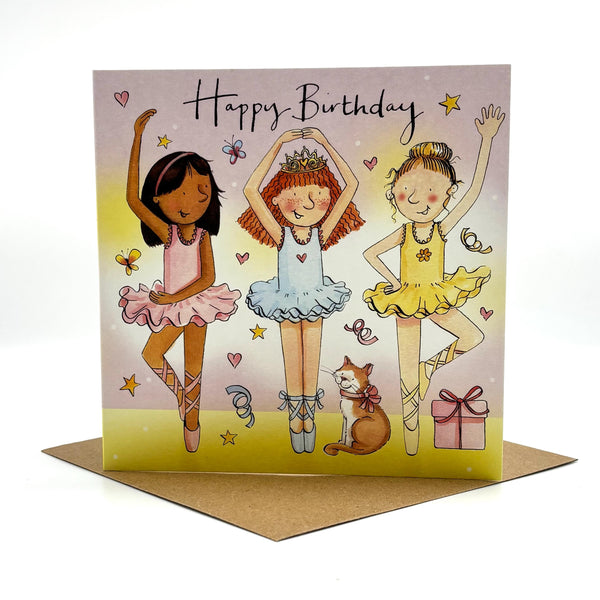Birthday Card - Ballerina