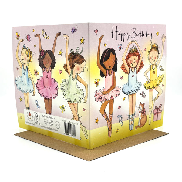 Birthday Card - Ballerina