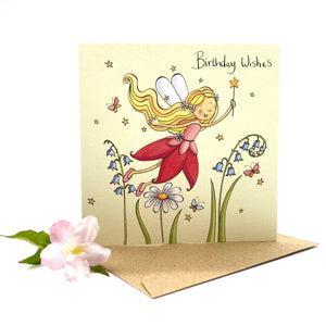 Birthday Card - Fairy Wishes
