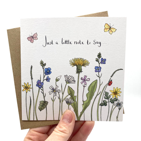 Note Card - Wild Flowers
