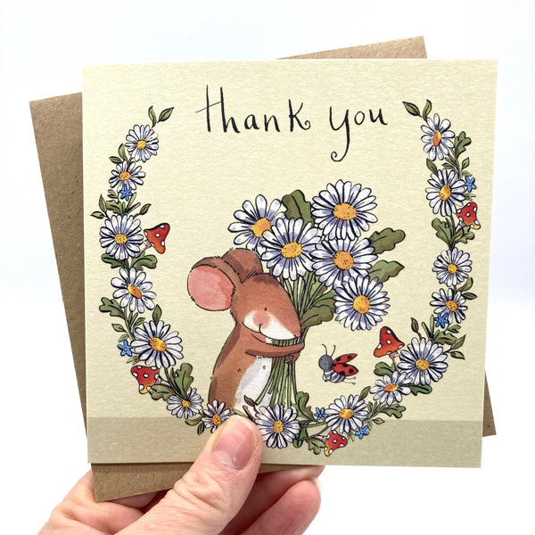 Thank You Card - Flowers