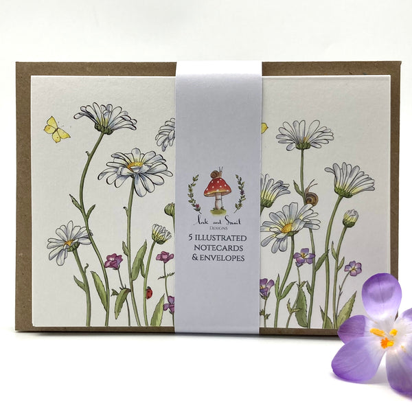 Daisy Notecard Pack of 5