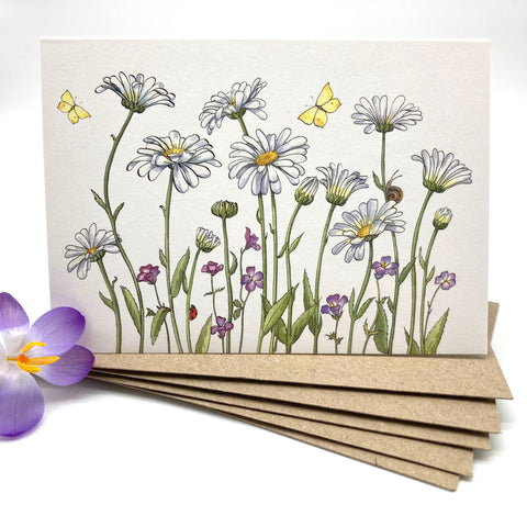 Daisy Notecard Pack of 5