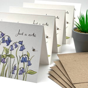 Bluebell Notecard Pack of 5