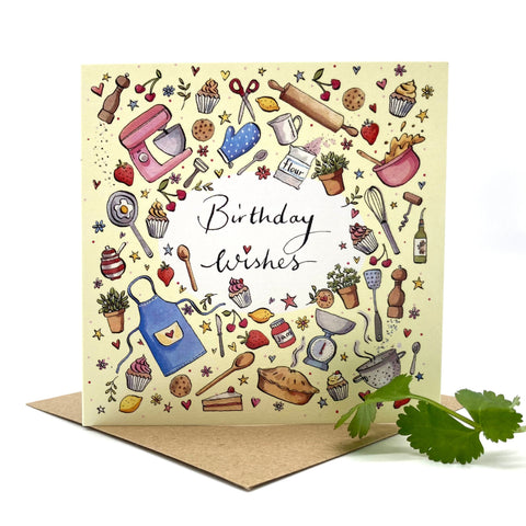 Birthday Card - Birthday Baking