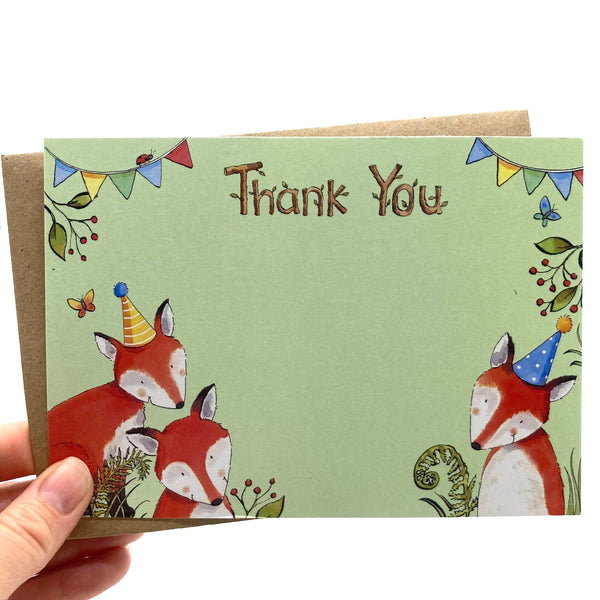 Fox Thank You Pack of 10