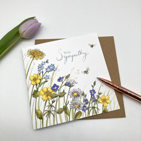 Sympathy Card - Sympathy Meadow