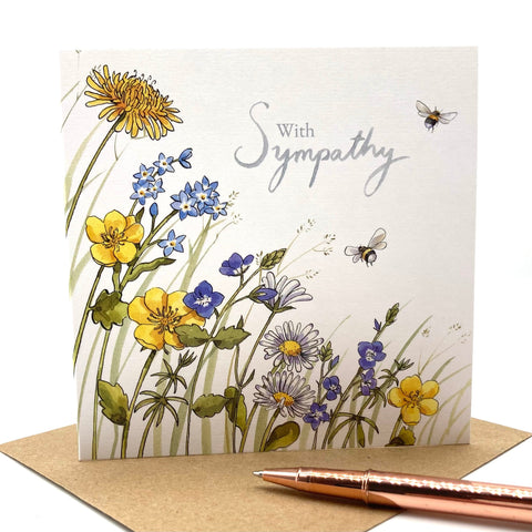 Sympathy Card - Sympathy Meadow