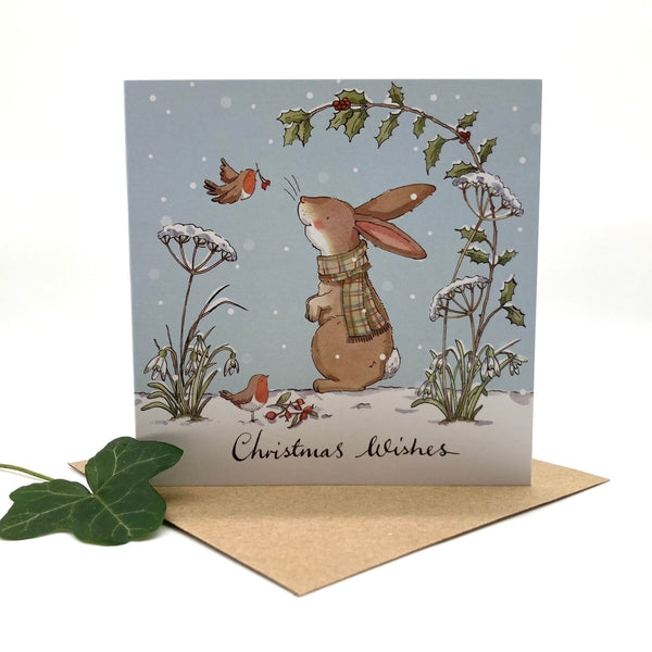 Rabbit - Pack of 5 Christmas Cards