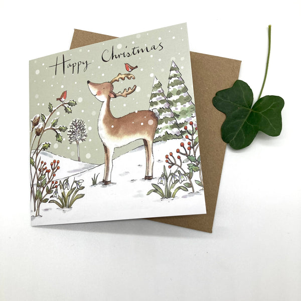 Deer - Pack of 5 Christmas Cards