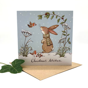 Rabbit - Pack of 5 Christmas Cards