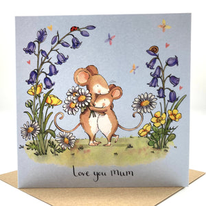 Mothers Day Card - Love You Mum