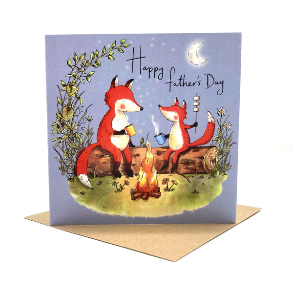 Father’s Day Card - Fox and Fire