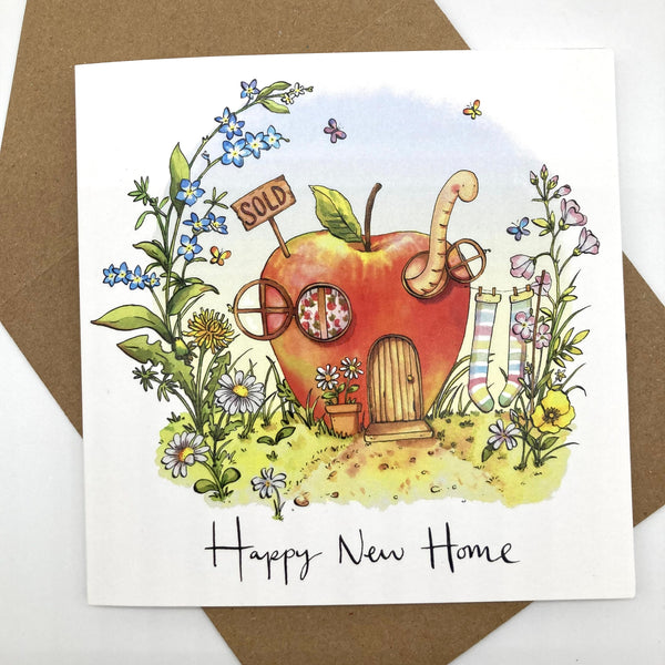 New Home Card - Worms New Home