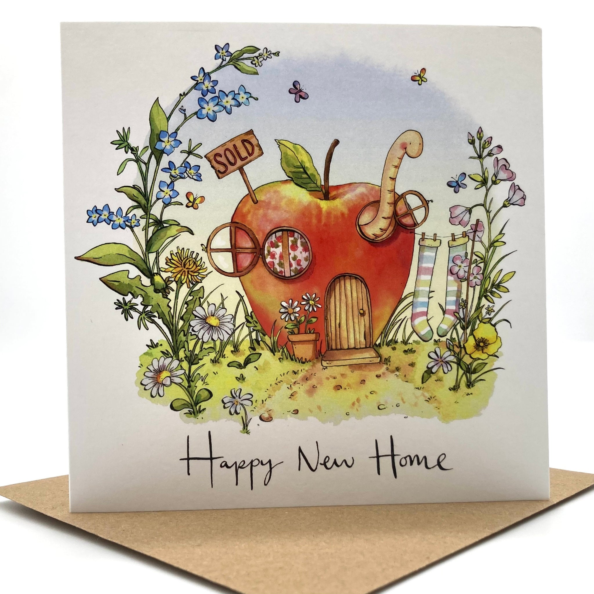 New Home Card - Worms New Home